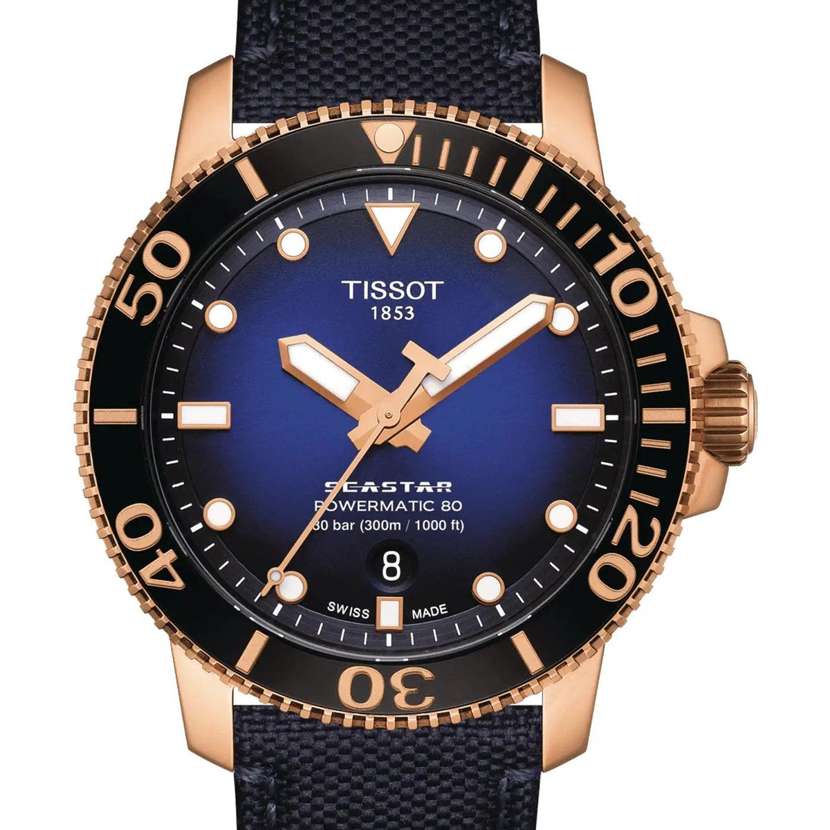 Tissot seastar 1000 2025 powermatic 80 sale