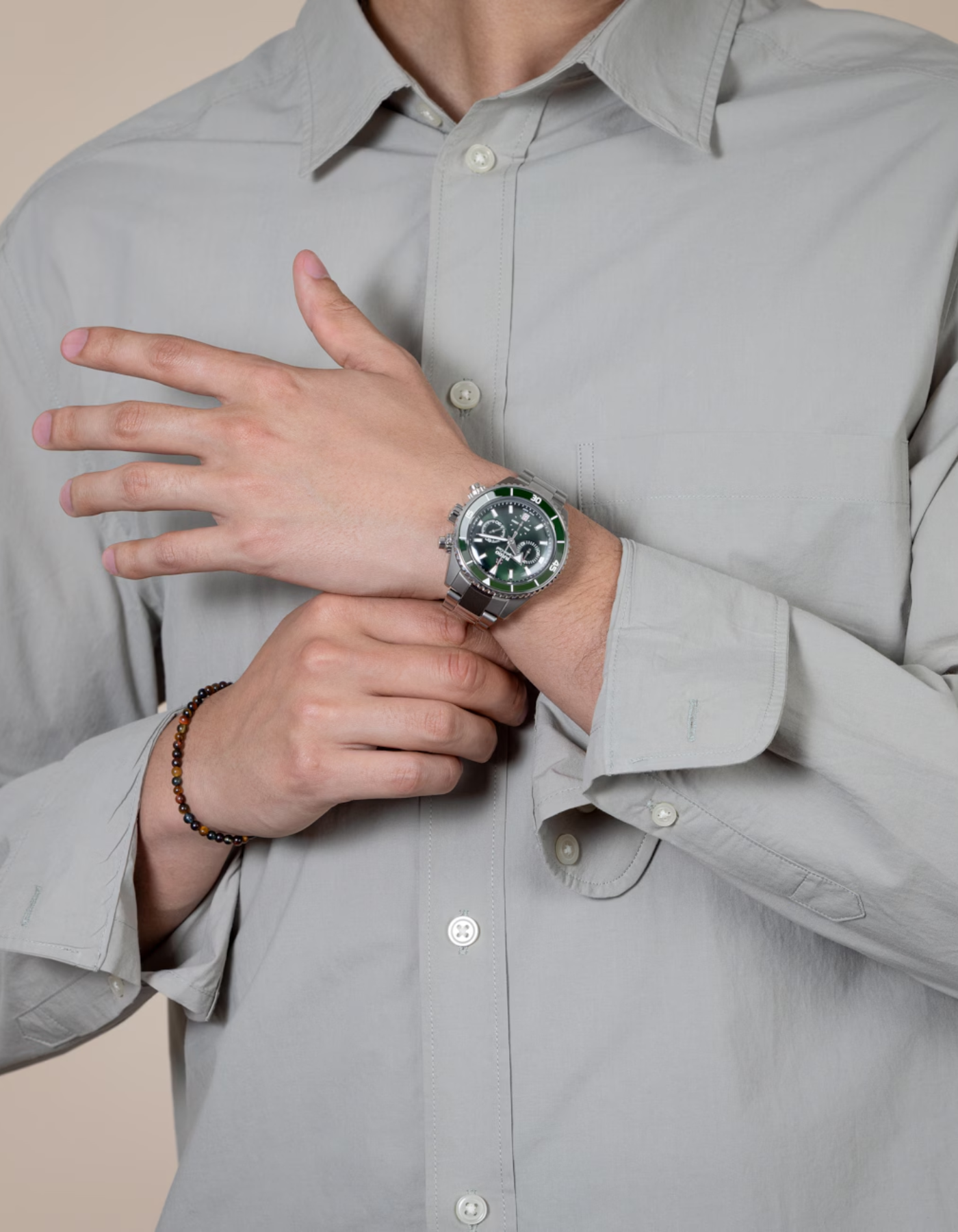 Captain Cook High-Tech Ceramic Automatic Chronograph