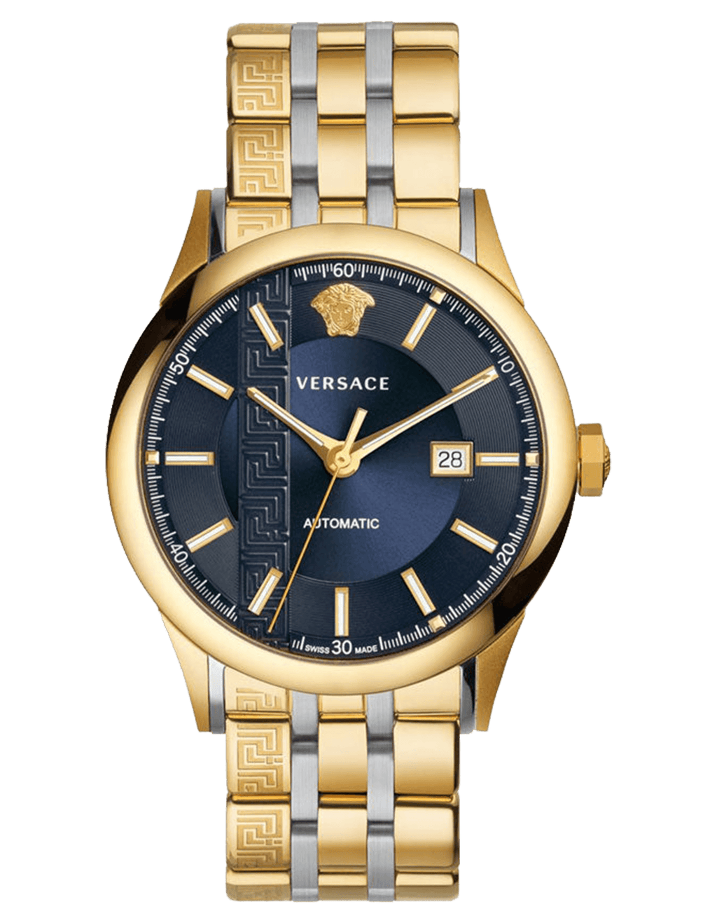 Gold toned 2025 aiakos automatic watch