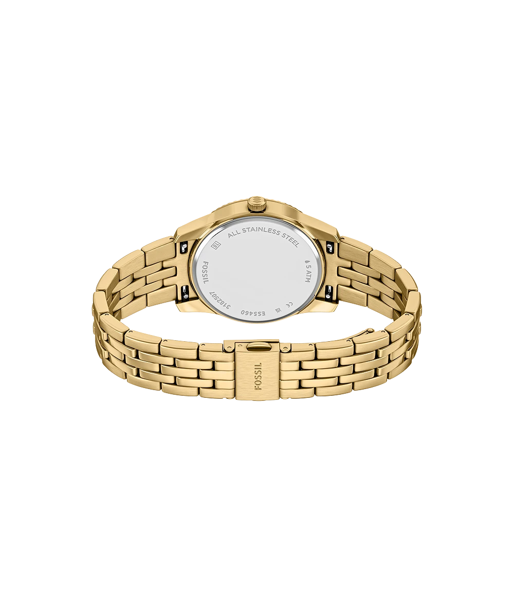 Fossil Scarlette Three-Hand Day-Date