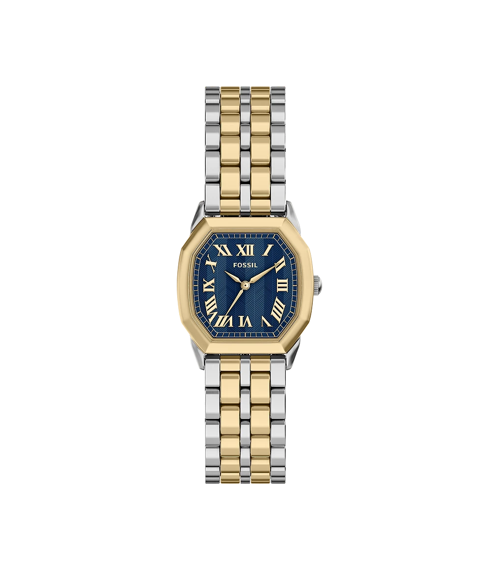 Fossil Harlow Three-Hand Two-Tone Stainless-Steel Watch