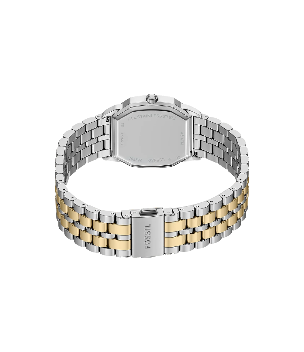 Fossil Harlow Three-Hand Two-Tone Stainless-Steel Watch
