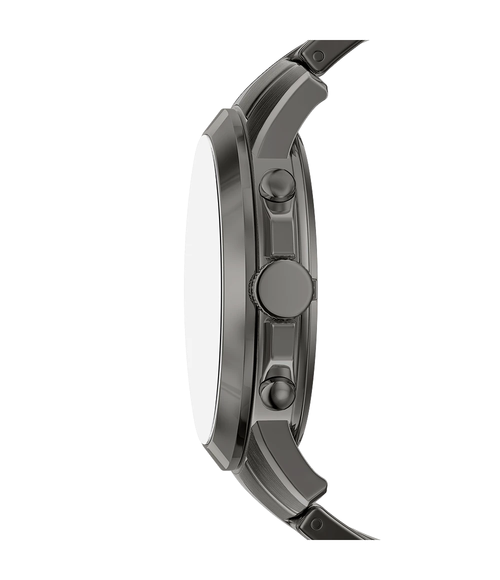 Fossil Grant Chronograph Gunmetal Stainless-Steel Watch