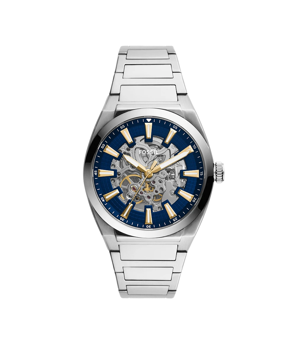 Fossil Everett Automatic Stainless-Steel Watch