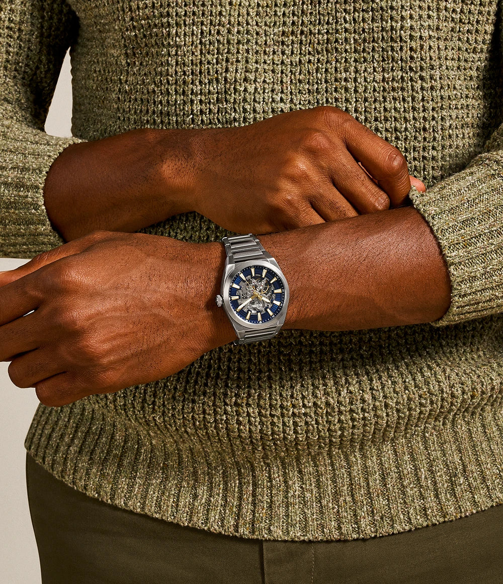 Fossil Everett Automatic Stainless-Steel Watch