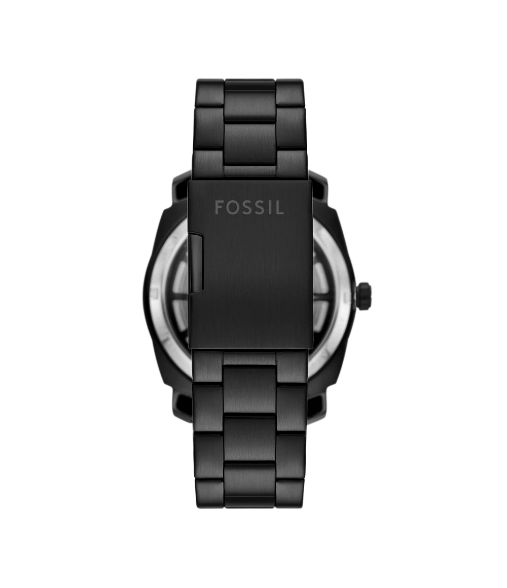 Fossil Machine Automatic Black Stainless-Steel Watch