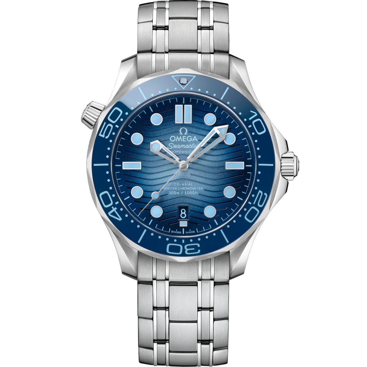 SEAMASTER DIVER 300M CO‑AXIAL MASTER CHRONOMETER 42 MM "SUMMER BLUE"