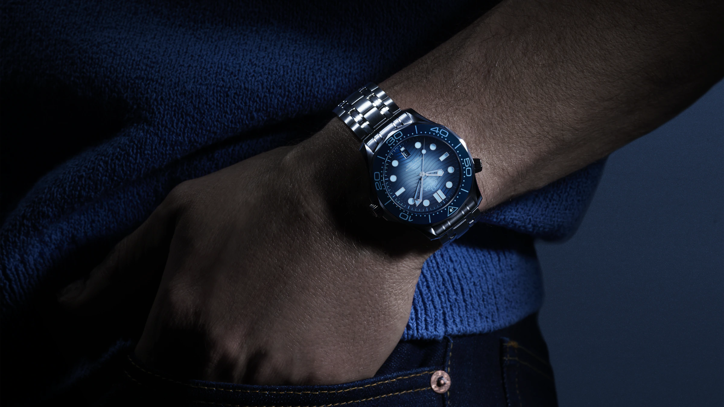 SEAMASTER DIVER 300M CO‑AXIAL MASTER CHRONOMETER 42 MM "SUMMER BLUE"