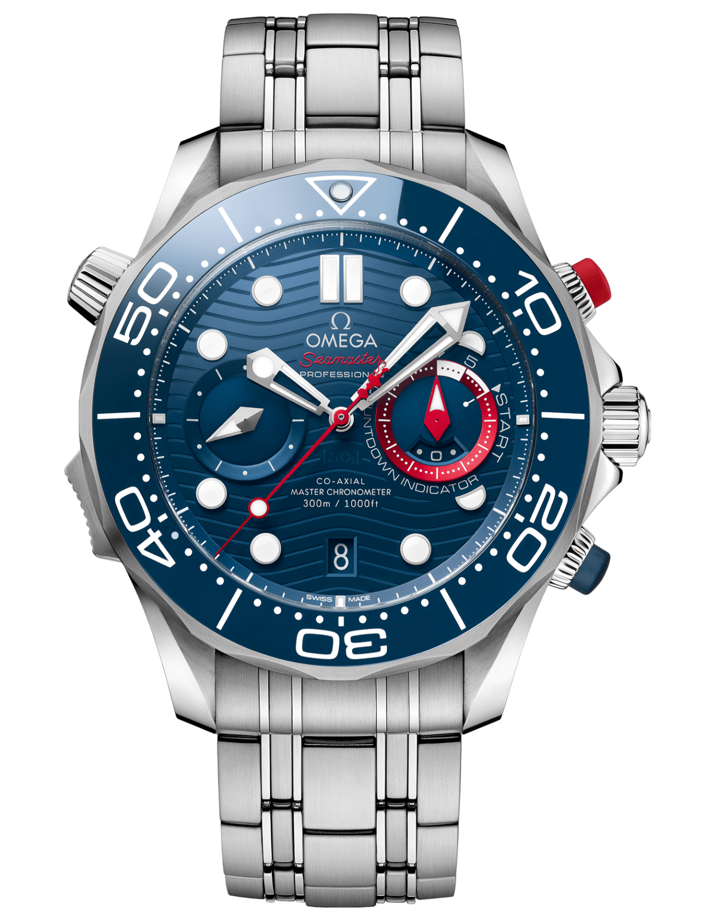 SEAMASTER DIVER 300M CO‑AXIAL MASTER CHRONOMETER CHRONOGRAPH 44 MM "America's Cup"