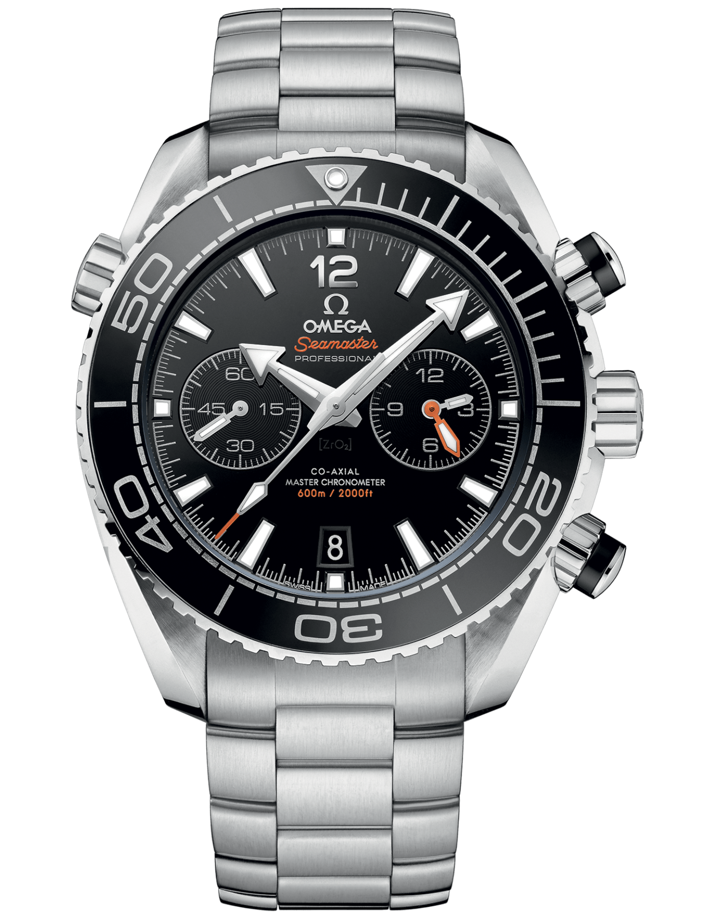 SEAMASTER PLANET OCEAN 600M CO‑AXIAL MASTER CHRONOMETER CHRONOGRAPH 45.5MM