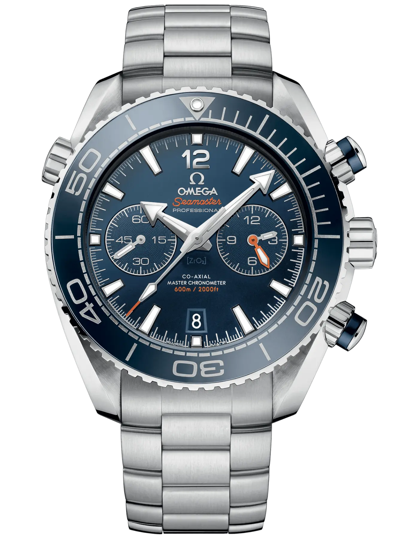 Seamaster Planet Ocean 600m Co‑Axial Master Chronometer Chronograph 45.5mm