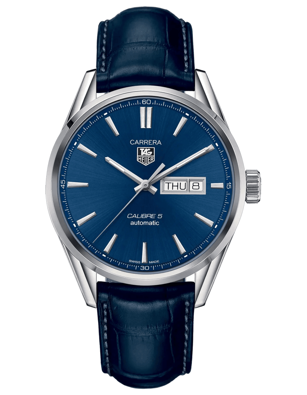 Tag heuer discount blue strap watch